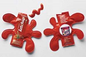 ketchup stain detergent package