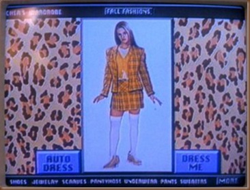 Clueless Cher's Clothes Matching Computer Software