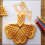 edgar artis waffle dress papercut